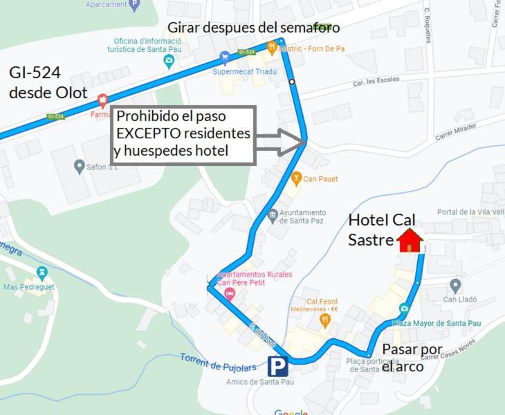 Hotel Cal Sastre 산타 파우 외부 사진